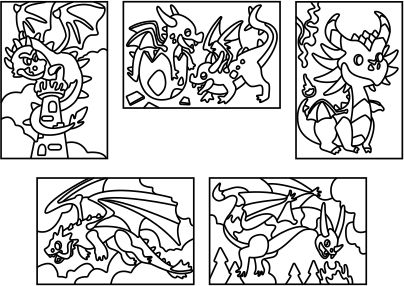 Neon Dragons