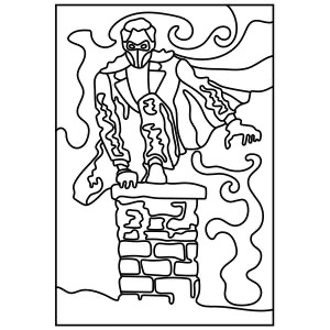 PC-267 PC-267 — Sand art postcard design PC-267