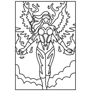 PC-260 PC-260 — Sand art postcard design PC-260