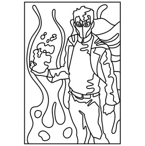 PC-266 PC-266 — Sand art postcard design PC-266