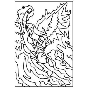 PC-261 PC-261 — Sand art postcard design PC-261
