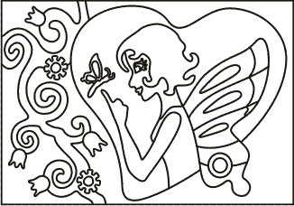 PC-105 PC-105 — Sand art postcard design PC-105