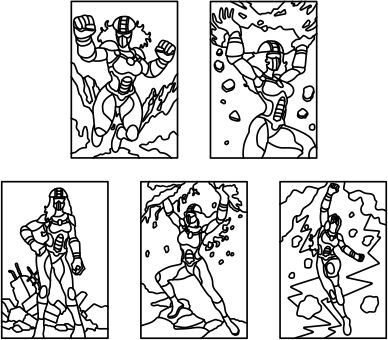 Neon Superhero Tremor