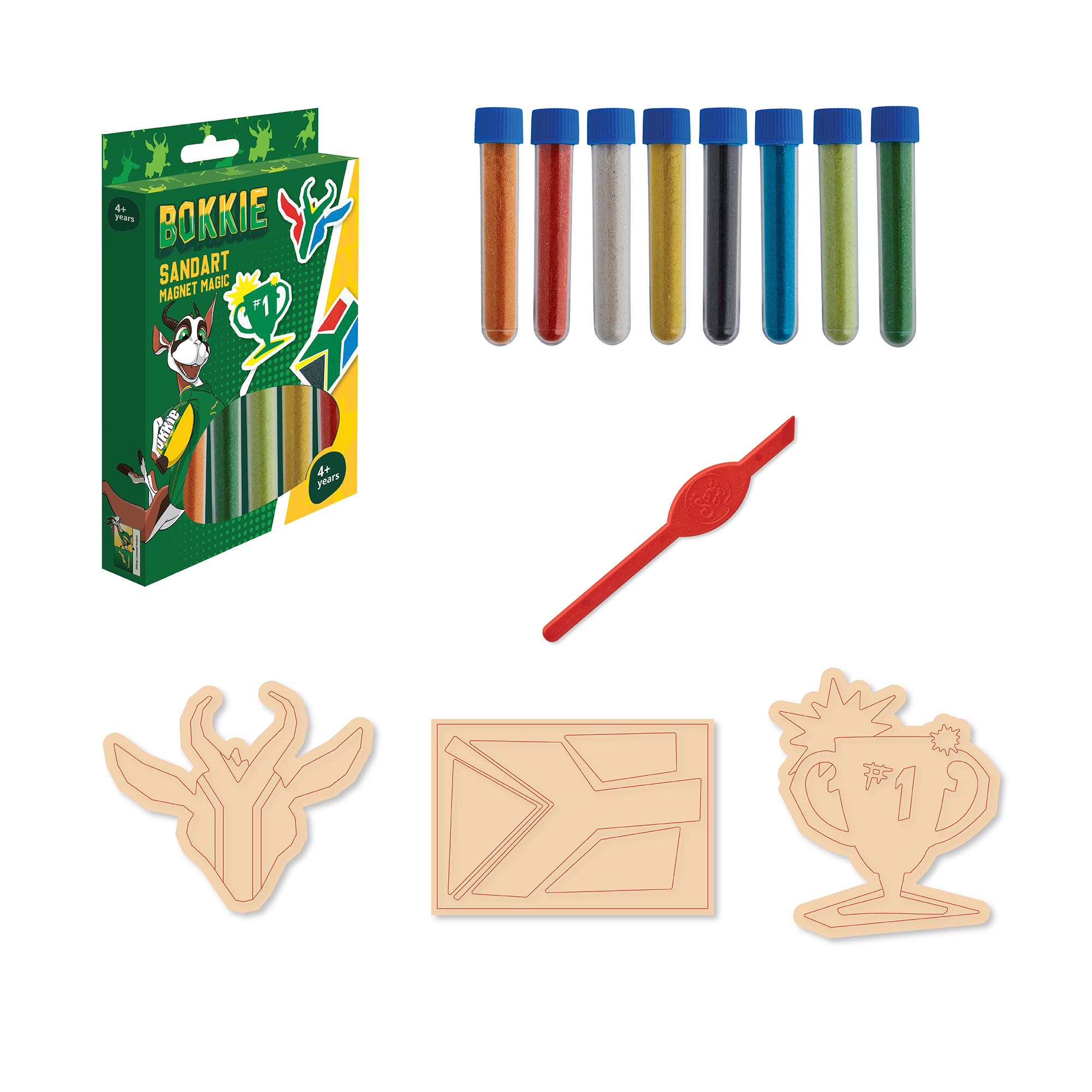 Bokkie Magic Magnet Pack Designs