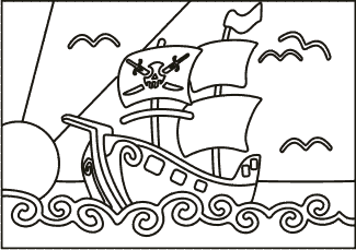 PC-104 PC-104 — Sand art postcard design PC-104
