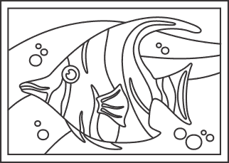 PC-156 PC-156 — Sand art postcard design PC-156